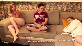 Pengalaman Threesome Pertama Seorang Gadis Rusia Dengan Perhatian Eksklusif
