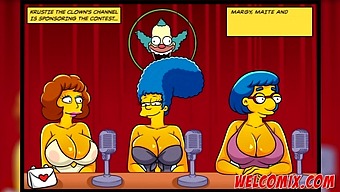 Watch The Sexiest Milf In Town Get Down And Dirty In Simptoons, Simpsons Hentai