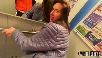 My Neighbor, A Sex-Crazed Woman, Caught Me By The Elevator And Had Sex With Me On My Journey Back Home