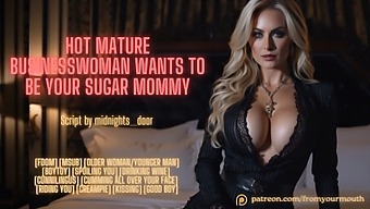Amatör Hemmagjord Video Av En Mogen Kvinna Som Erbjuder Sugar Baby-Arrangemang Med Asmr
