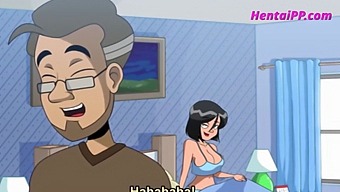 Stepson Gets Assistance From His Busty Mommy To Climax In This Uncut Hentai.